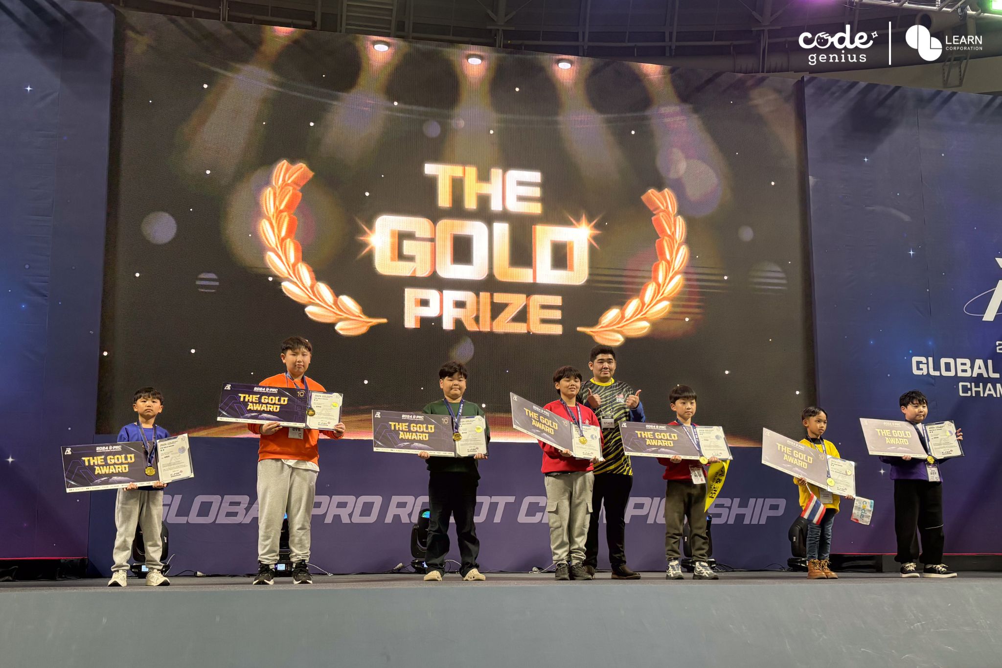 บรรยากาศการรับรางวัล G-PRC Competition 2024
